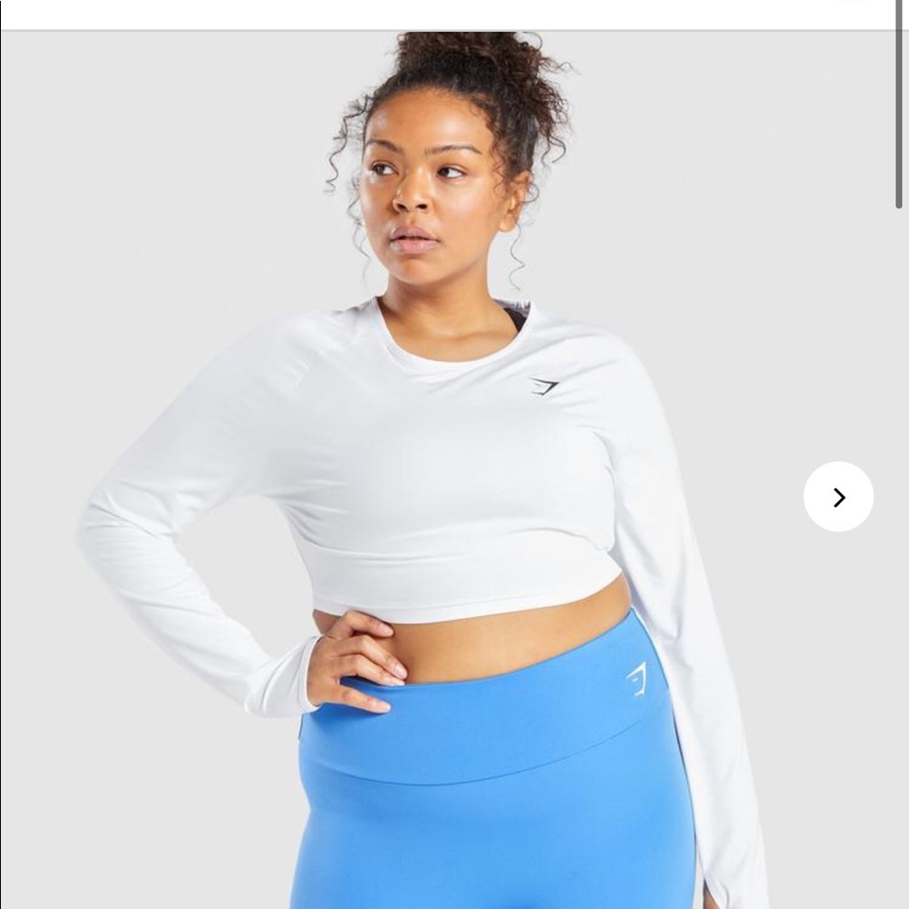 Gymshark long sleeve crop